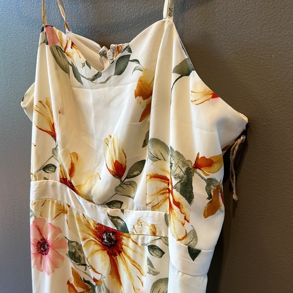 Leith Floral High Low Maxi dress size XL - Picture 5 of 9